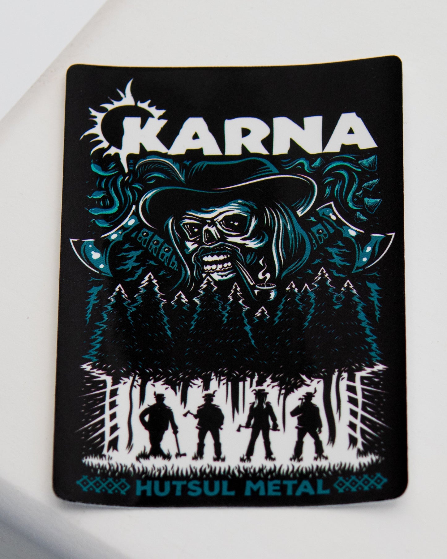 Стікер "4 гуцули"